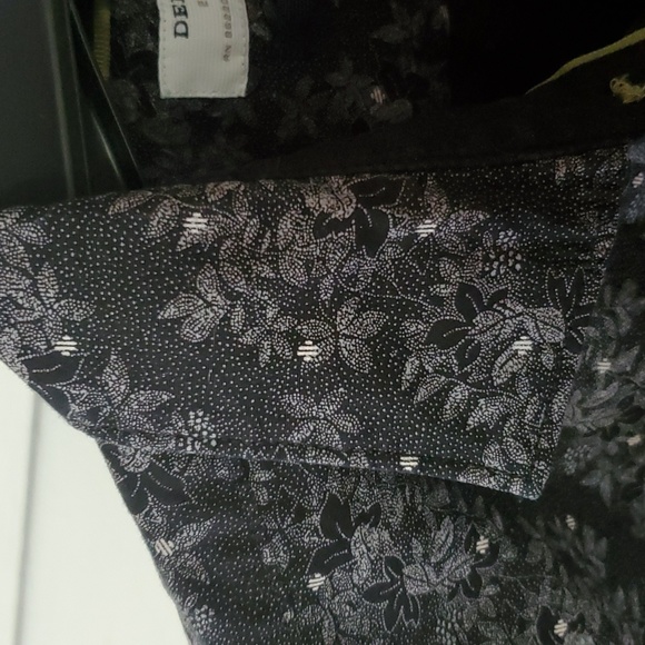 Denim & Flower floral design long sleeve shirt - Picture 5 of 8